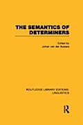 Semantics of Determiners