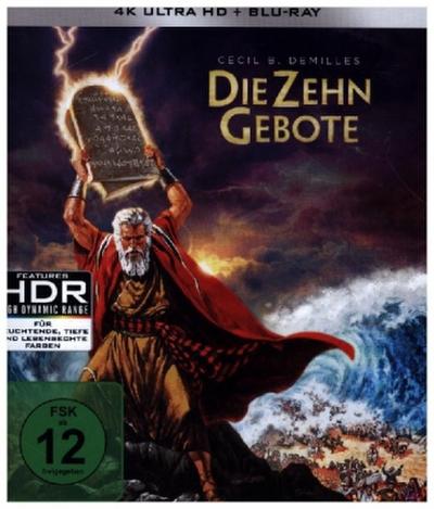 Die zehn Gebote 4K, 1 UHD-Blu-ray + 1 Blu-ray
