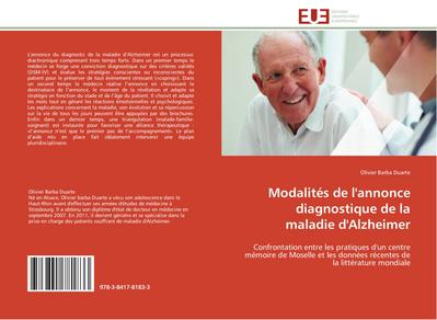 Modalités de l’annonce diagnostique de la maladie d’Alzheimer