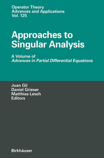 Approaches to Singular Analysis