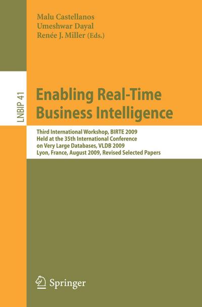 Enabling Real-Time Business Intelligence