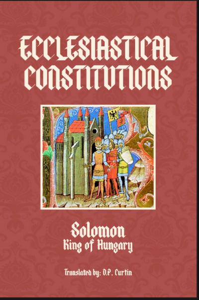 Ecclesiastical Constitutions