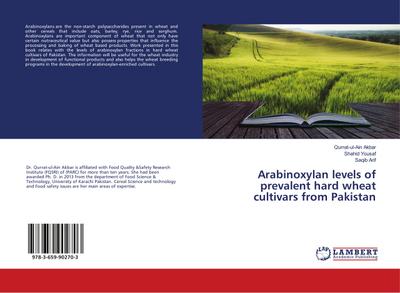 Arabinoxylan levels of prevalent hard wheat cultivars from Pakistan