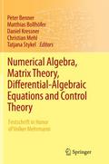 Numerical Algebra, Matrix Theory, Differential-Algebraic Equations and Control Theory