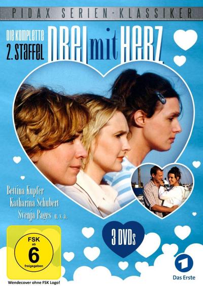 Drei mit Herz. Staffel.2, 3 DVD