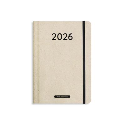 matabooks - A5 Kalender Samaya 2026 Farbe: Nature M (DE/EN)