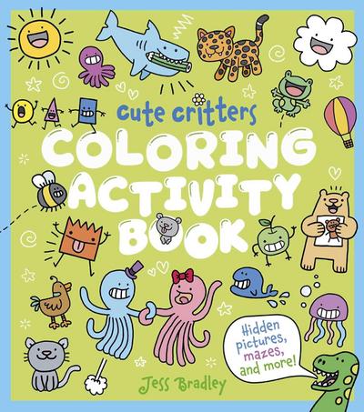 Cute Critters Coloring Activity Book