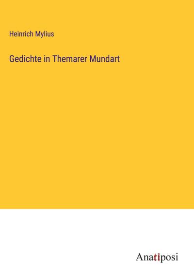 Gedichte in Themarer Mundart
