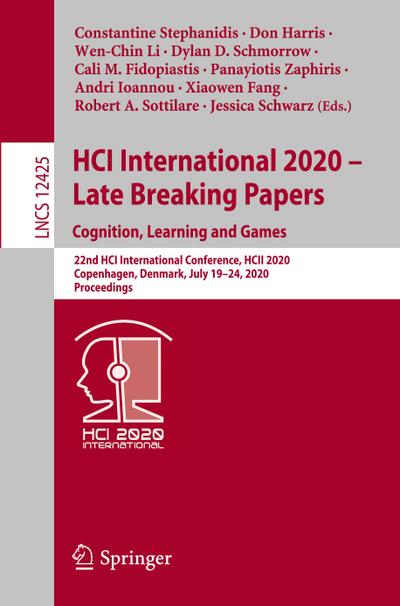 HCI International 2020 - Late Breaking Papers: Cognition, Learning and Games
