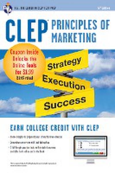 CLEP® Principles of Marketing Book + Online
