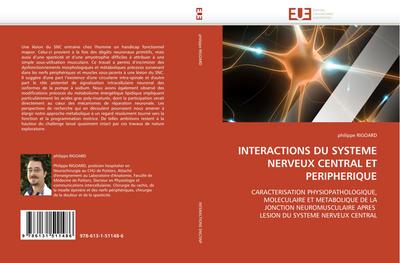 INTERACTIONS DU SYSTEME NERVEUX CENTRAL ET PERIPHERIQUE