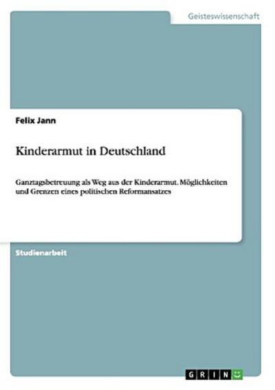 Kinderarmut in Deutschland