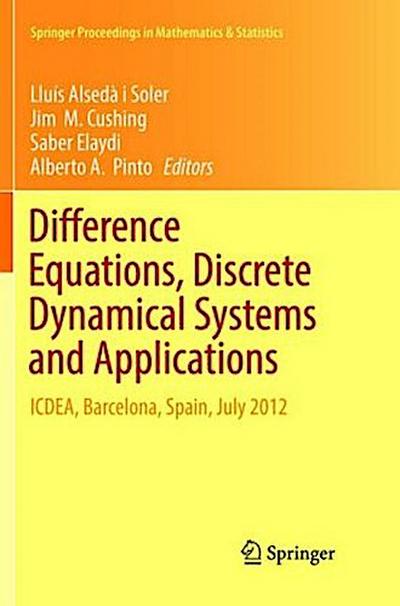 Difference Equations, Discrete Dynamical Systems and Applications