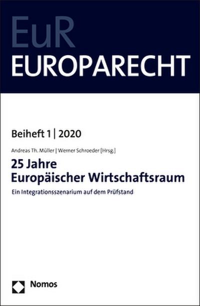 25 Jahre Europäischer Wirtschaftsraum
