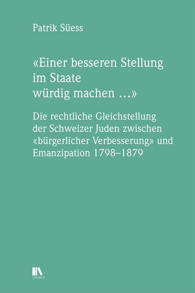 ’Einer besseren Stellung im Staate wu¿rdig machen ...’