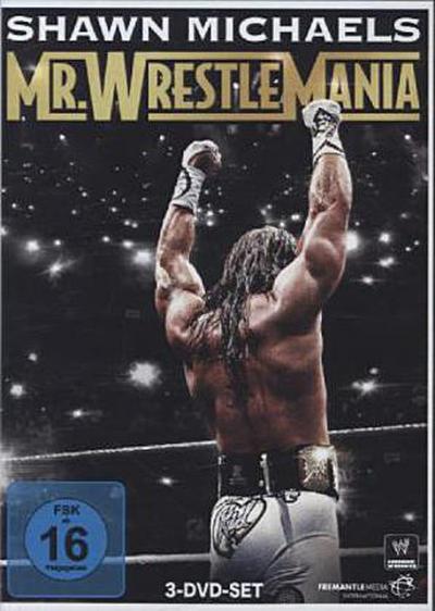 Shawn Michaels - Mr. Wrestlemania, 3 DVDs