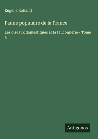 Faune populaire de la France