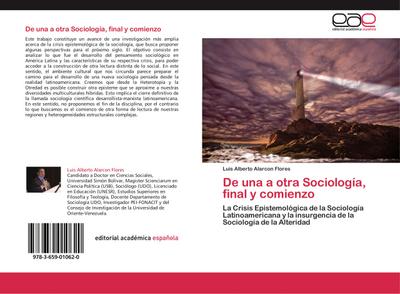 De una a otra Sociología, final y comienzo - Luis Alberto Alarcon Flores