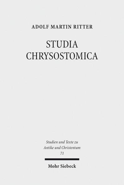 STUDIA CHRYSOSTOMICA