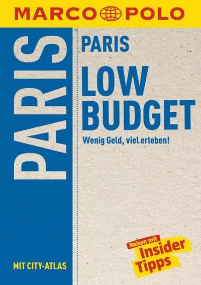 MARCO POLO Reiseführer LowBudget Paris