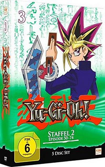 Yu Gi Oh! - Staffel 2.1 (DVD) 5DVDs  Min: 510/DD/VB  Folge 50-74