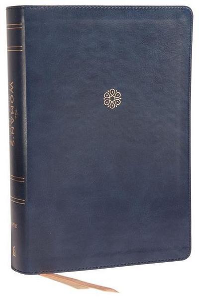 Niv, the Woman’s Study Bible, Leathersoft, Blue, Full-Color
