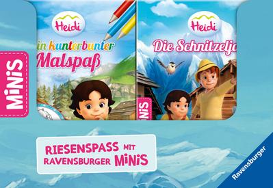Verkaufs-Kassette ’Ravensburger Minis 14 - Heidis Abenteuer in den Bergen’
