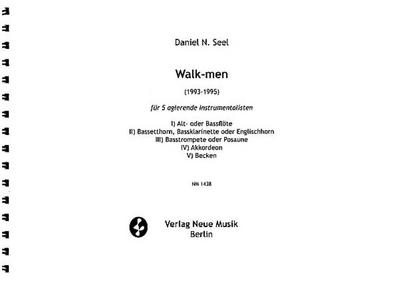 Walk-men (+CD)für 5 agierende Instrumentalisten