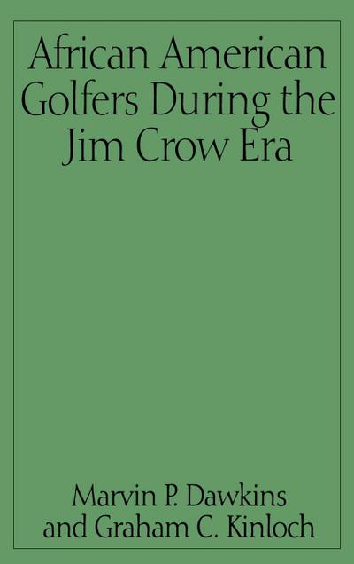 African American Golfers During the Jim Crow Era