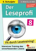 Der Leseprofi - Fit durch Lesetraining / Klasse 8