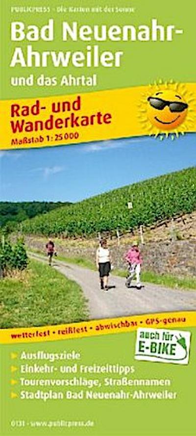 Bad Neuenahr-Ahrweiler und das Ahrtal 1:25 000