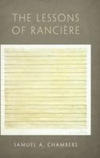 Lessons of Ranciere