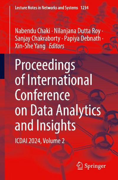 Proceedings of International Conference on Data Analytics and Insights