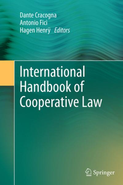 International Handbook of Cooperative Law