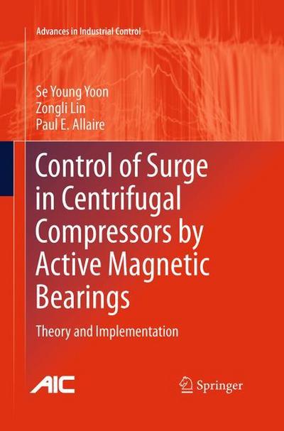 Control of Surge in Centrifugal Compressors by Active Magnetic Bearings