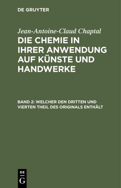 Welcher den dritten und vierten Theil des Originals enthält