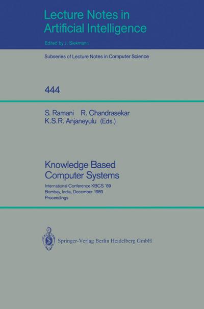 Knowledge Based Computer Systems