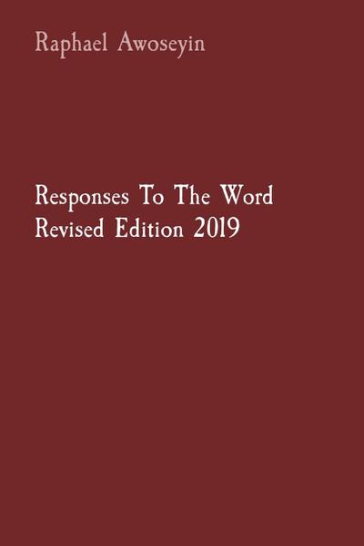 Responses To The Word   Revised Edition 2019