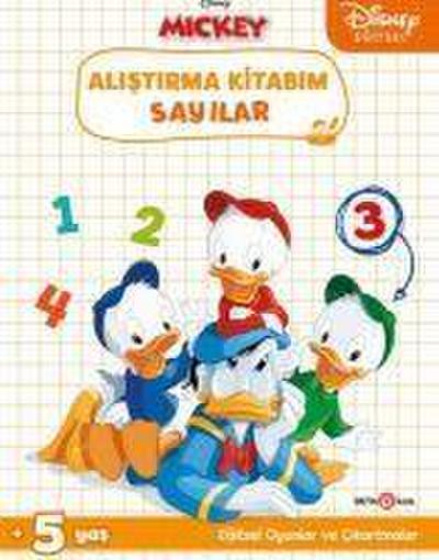 Disney Egitsel Cikartmali Alistirma Kitabim Sayilar