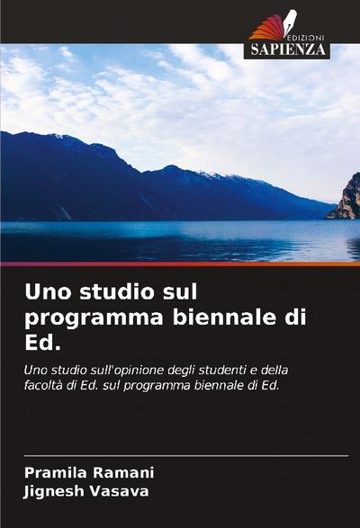 Uno studio sul programma biennale di Ed.