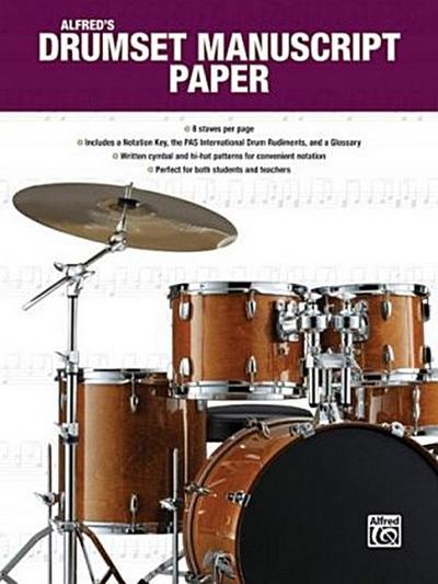 Alfred’s Drumset Manuscript Paper