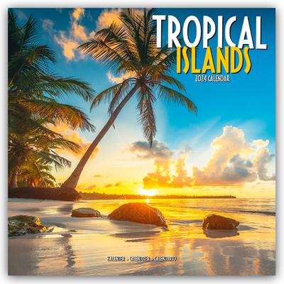 Tropical Islands - Tropische Inselparadiese 2024 - 16-Monatskalender