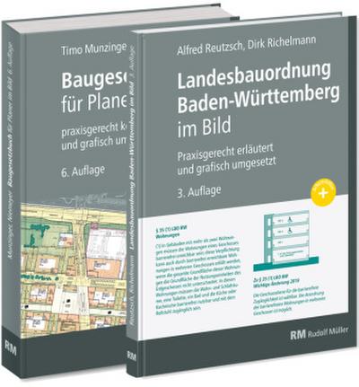 Buchpaket: Baugesetzbuch für Planer im Bild & Landesbauordnung Baden-Württemberg im Bild