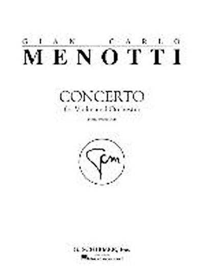 Gian Carlo Menotti: Concerto