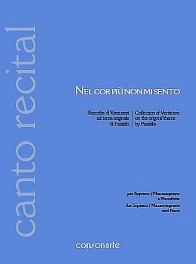 Nel cor più non mi sentoper soprano (mezzosoprano) e pianoforte