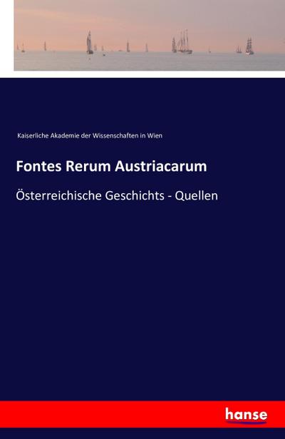 Fontes Rerum Austriacarum