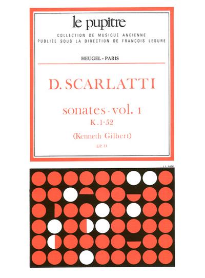 Sonates vol.1 (K1-52)pour clavecin