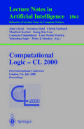 Computational Logic - CL 2000