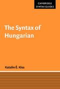 The Syntax of Hungarian