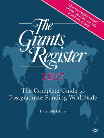 The Grants Register 2027